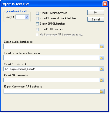 export directory list to text file